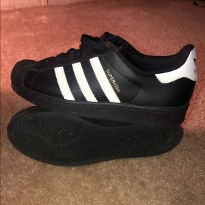 Adidas superstar worn once, brand new